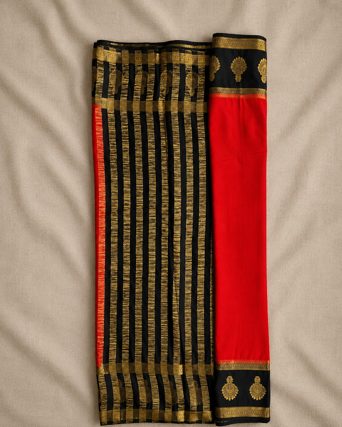 Red-Black Semi Mysore