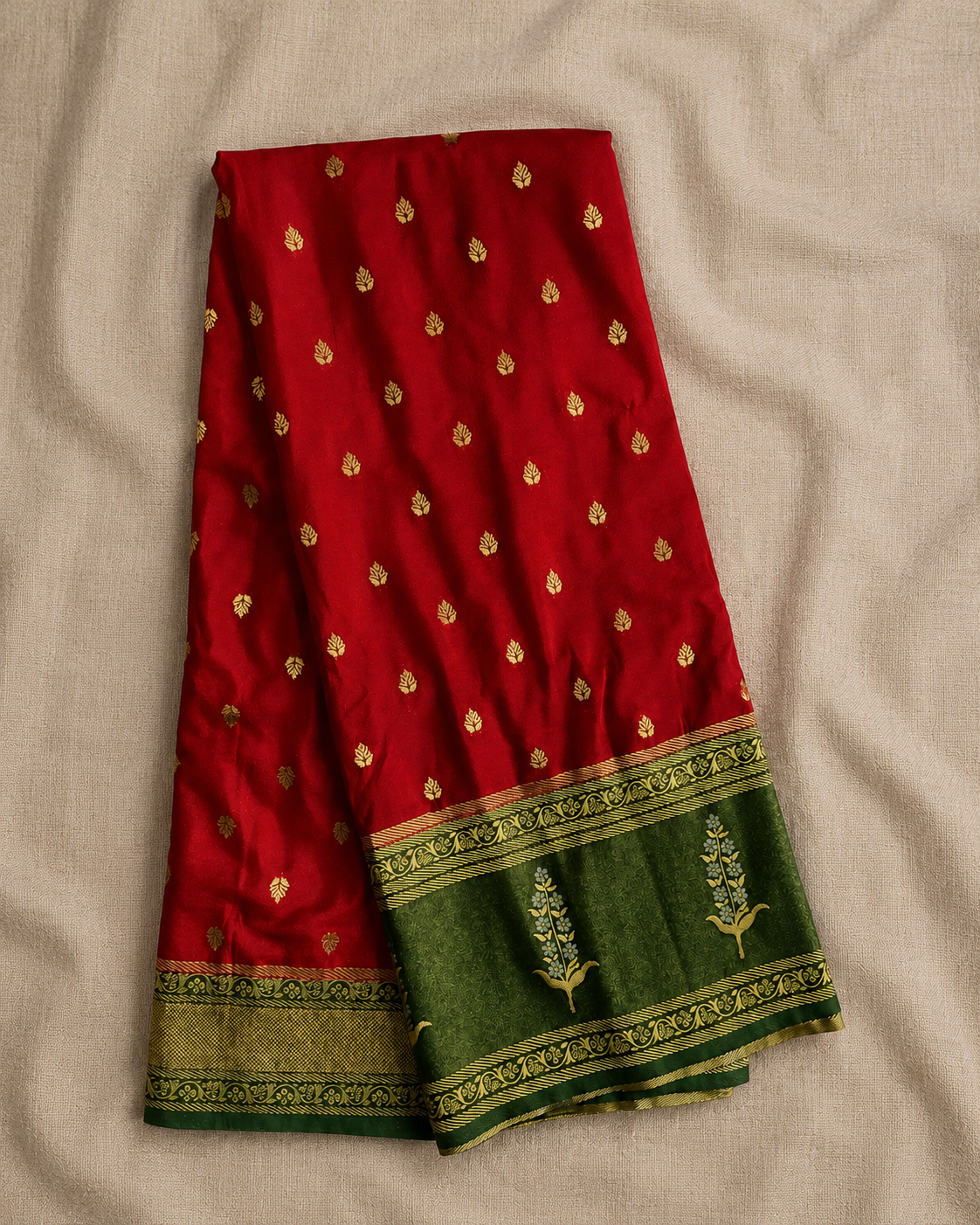 Semi Crepe Silk Saree
