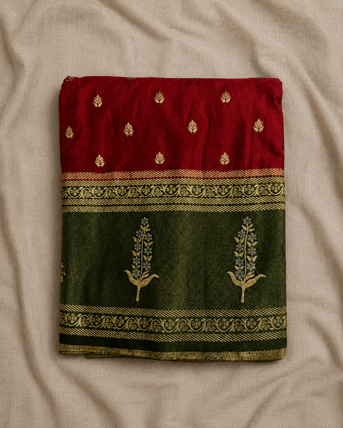 Semi Crepe Silk Saree