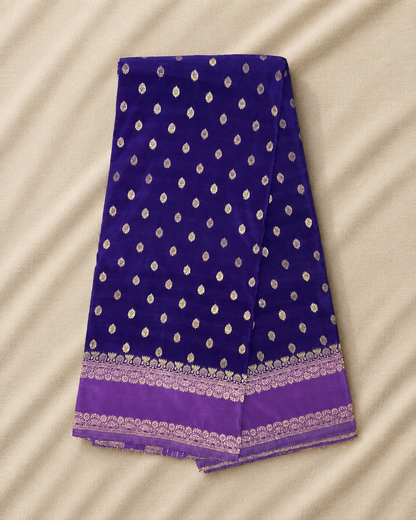 Royal Purple Semi Crepe SC001