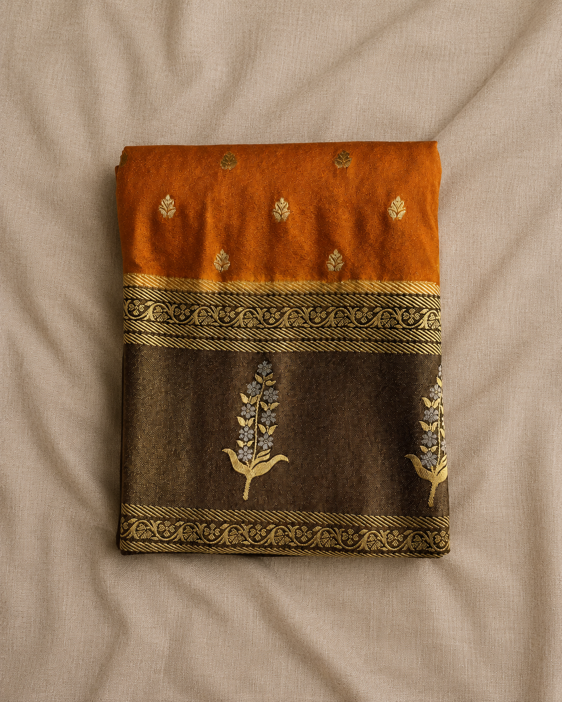 Semi Crepe Silk Saree