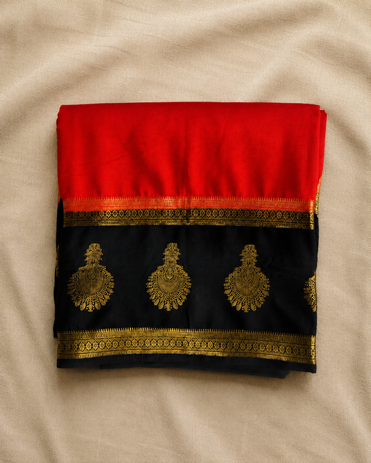 Red-Black Semi Mysore