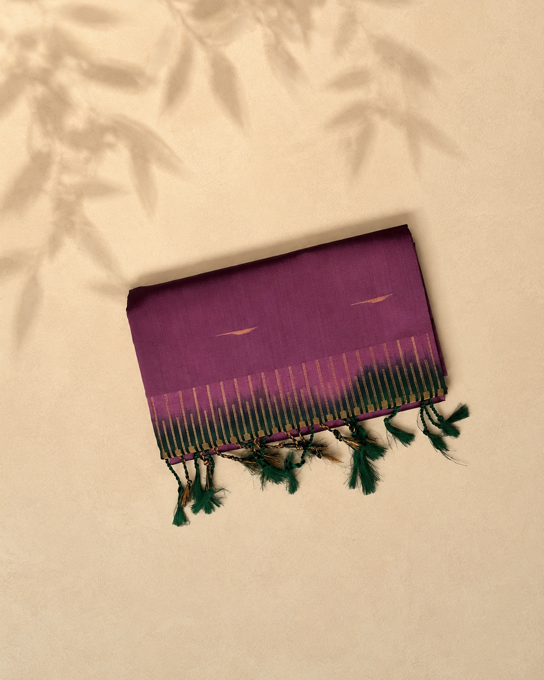 Wine Purple Uppada Silk SS002