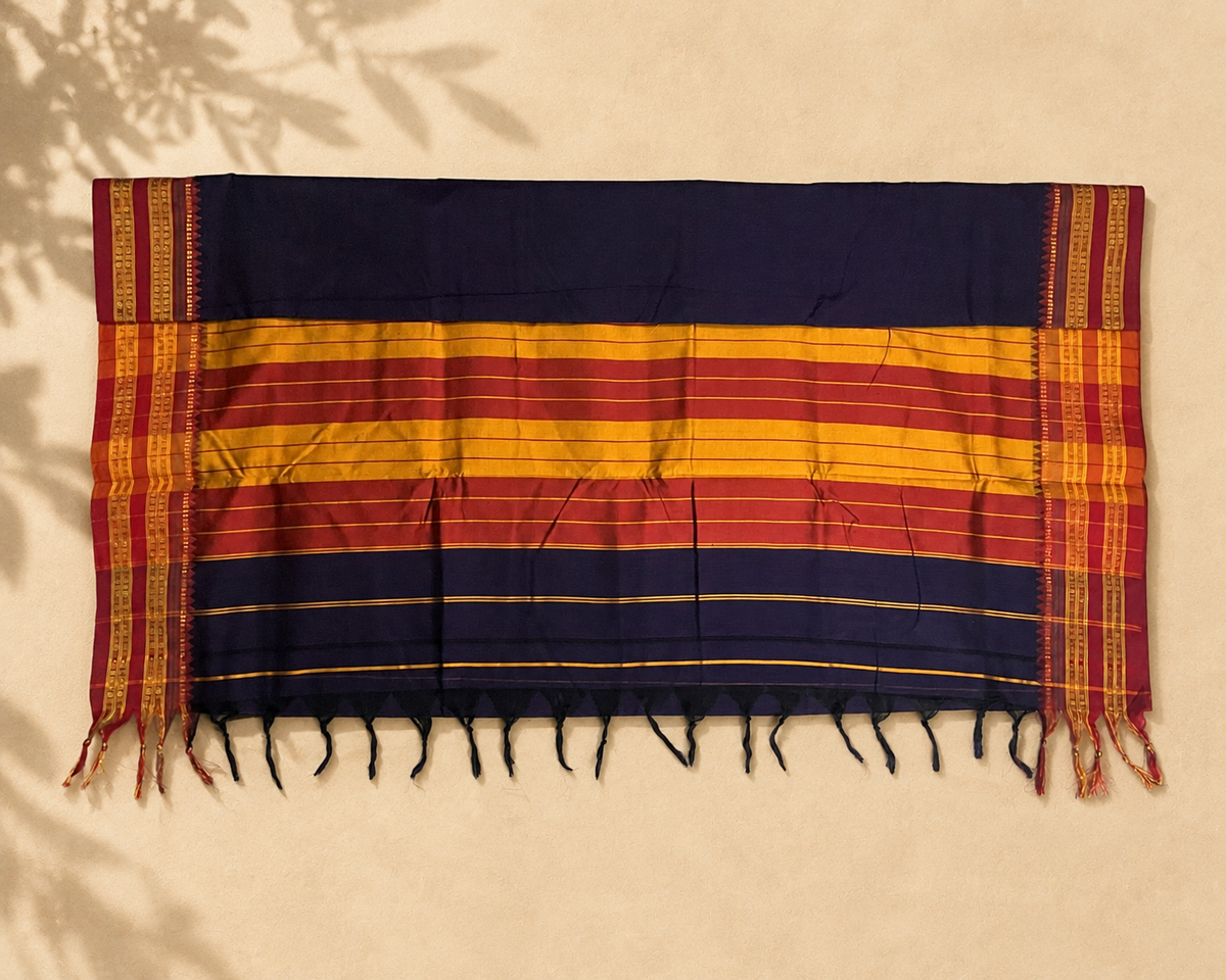 Navy Blue Narayanpeth NP001