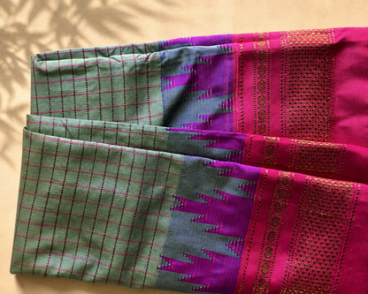 Mint Green Magenta Ilkal IL001