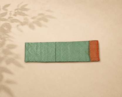 Sea Green Banarasi Georgette BG001