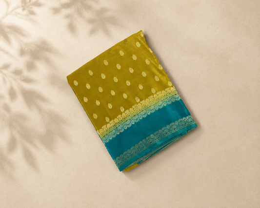 Mustard Yellow Semi Crepe SC001