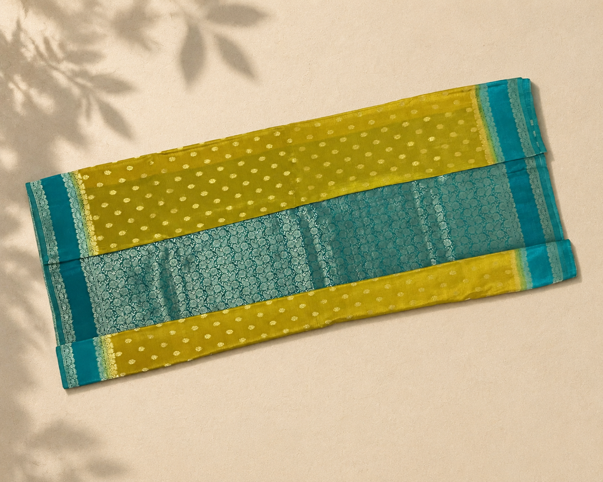 Mustard Yellow Semi Crepe SC001