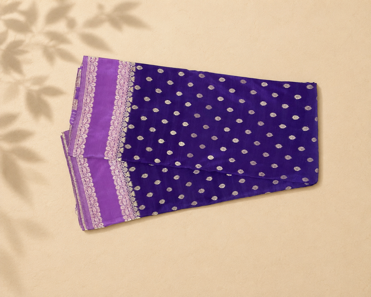 Royal Purple Semi Crepe SC001