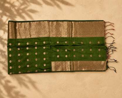 Olive Green Copper Paisley RS001