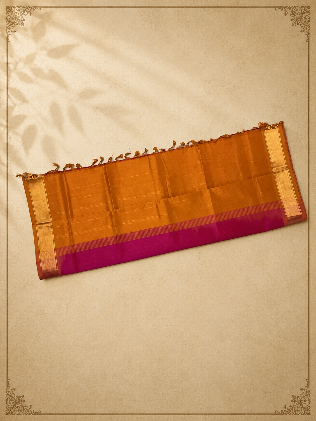 Rani Pink Silk Handloom