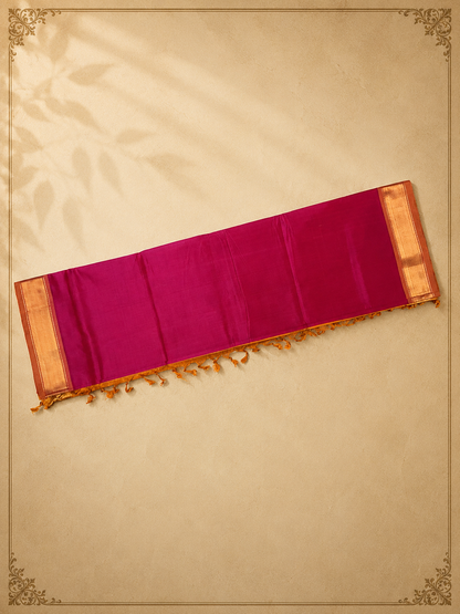 Rani Pink Silk Handloom