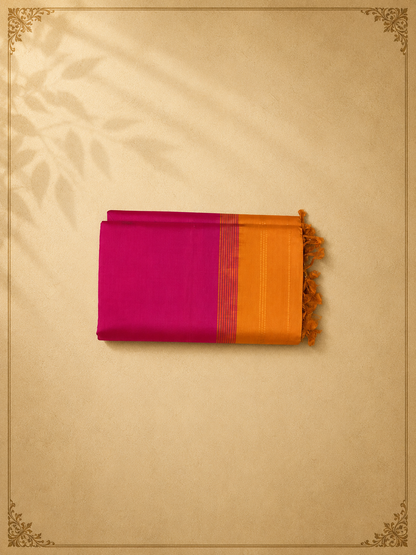 Rani Pink Silk Handloom