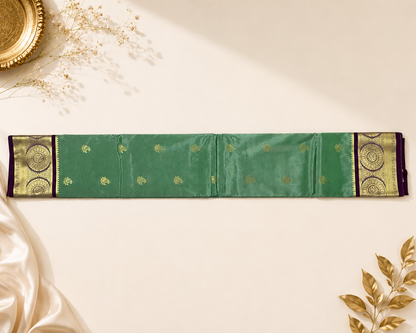 Mint-Green Semi Kanchi SK001