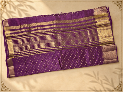 Royal Purple Raw Tussar