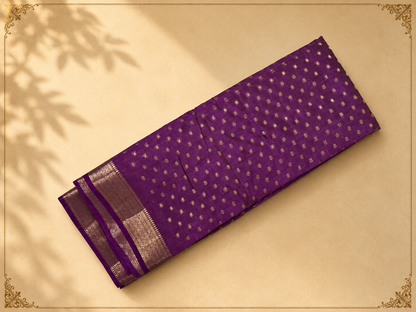 Royal Purple Raw Tussar