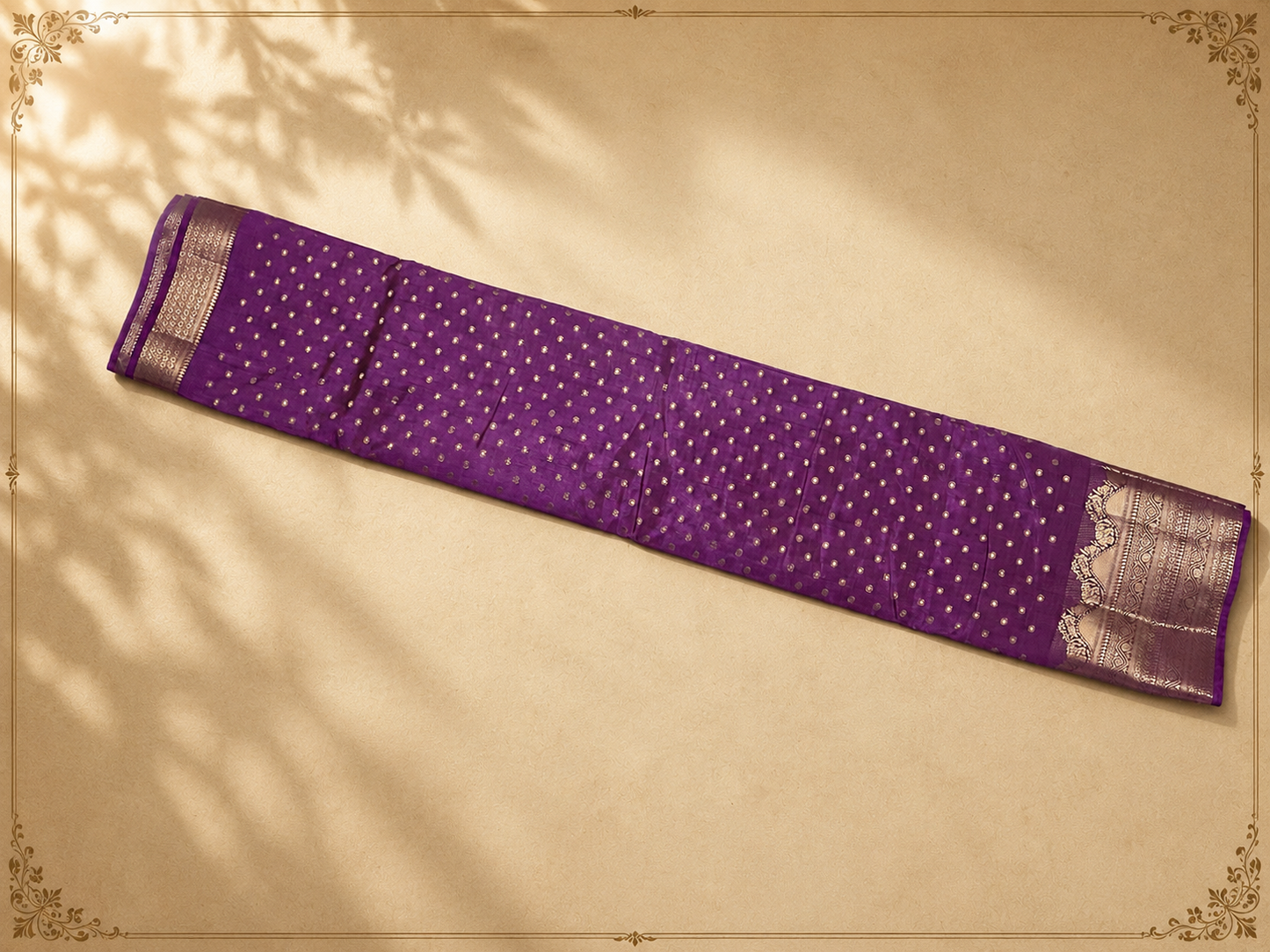 Royal Purple Raw Tussar
