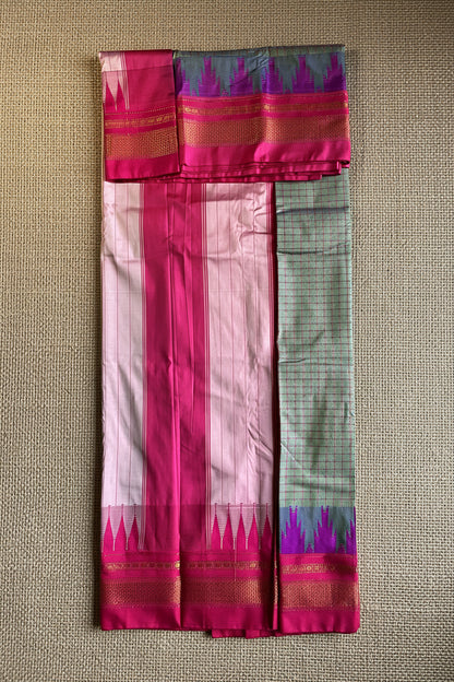 Mint Green Magenta Ilkal IL001