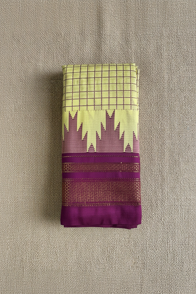 Yellow Purple Ilkal IL001