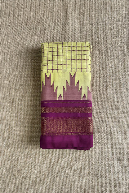 Yellow Purple Ilkal IL001