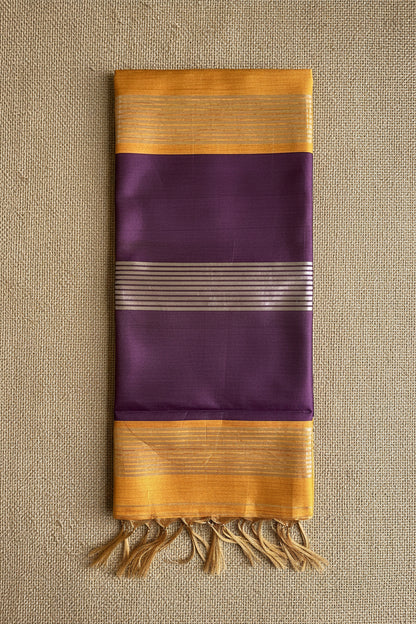 Purple Gold Semi Tussar ST002