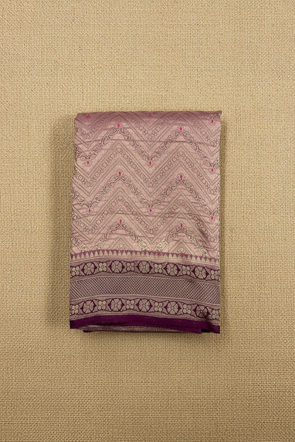 Dusty Rose Banarasi Georgette BG001