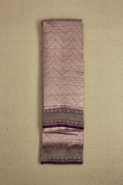 Dusty Rose Banarasi Georgette BG001