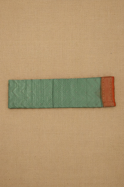 Sea Green Banarasi Georgette BG001