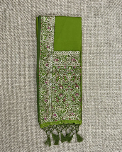 Mehendi Green Floral-Paisley