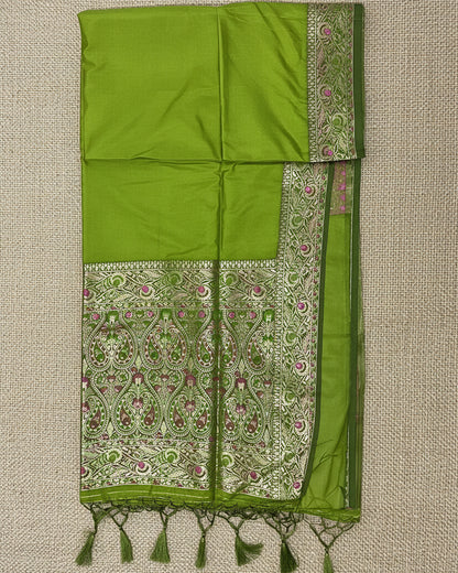 Mehendi Green Floral-Paisley