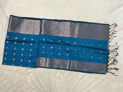 Royal Blue Copper Paisley