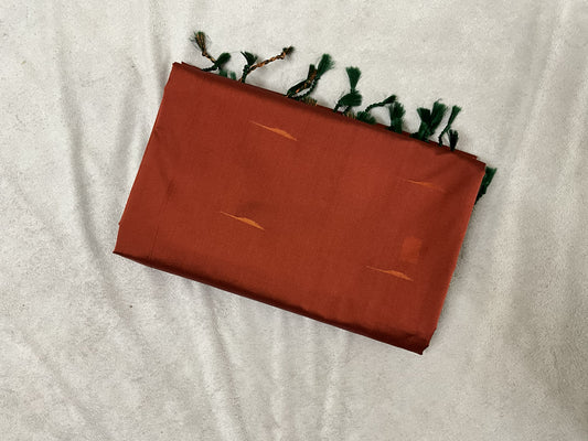 Rust Orange Uppada Silk US001