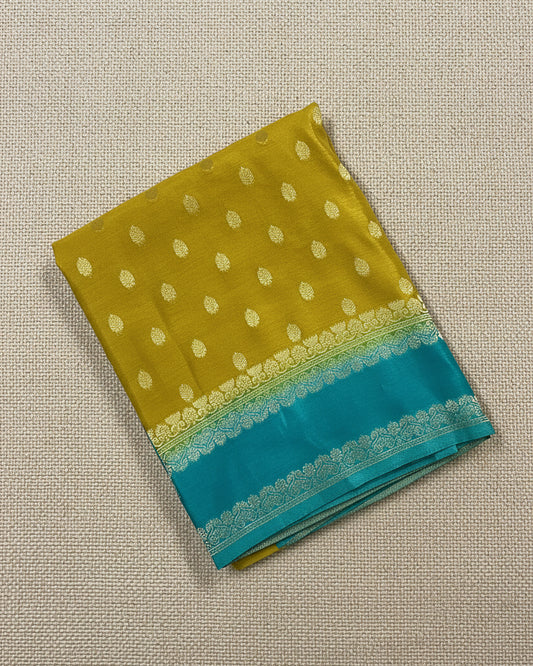 Mustard Yellow Semi Crepe SC001