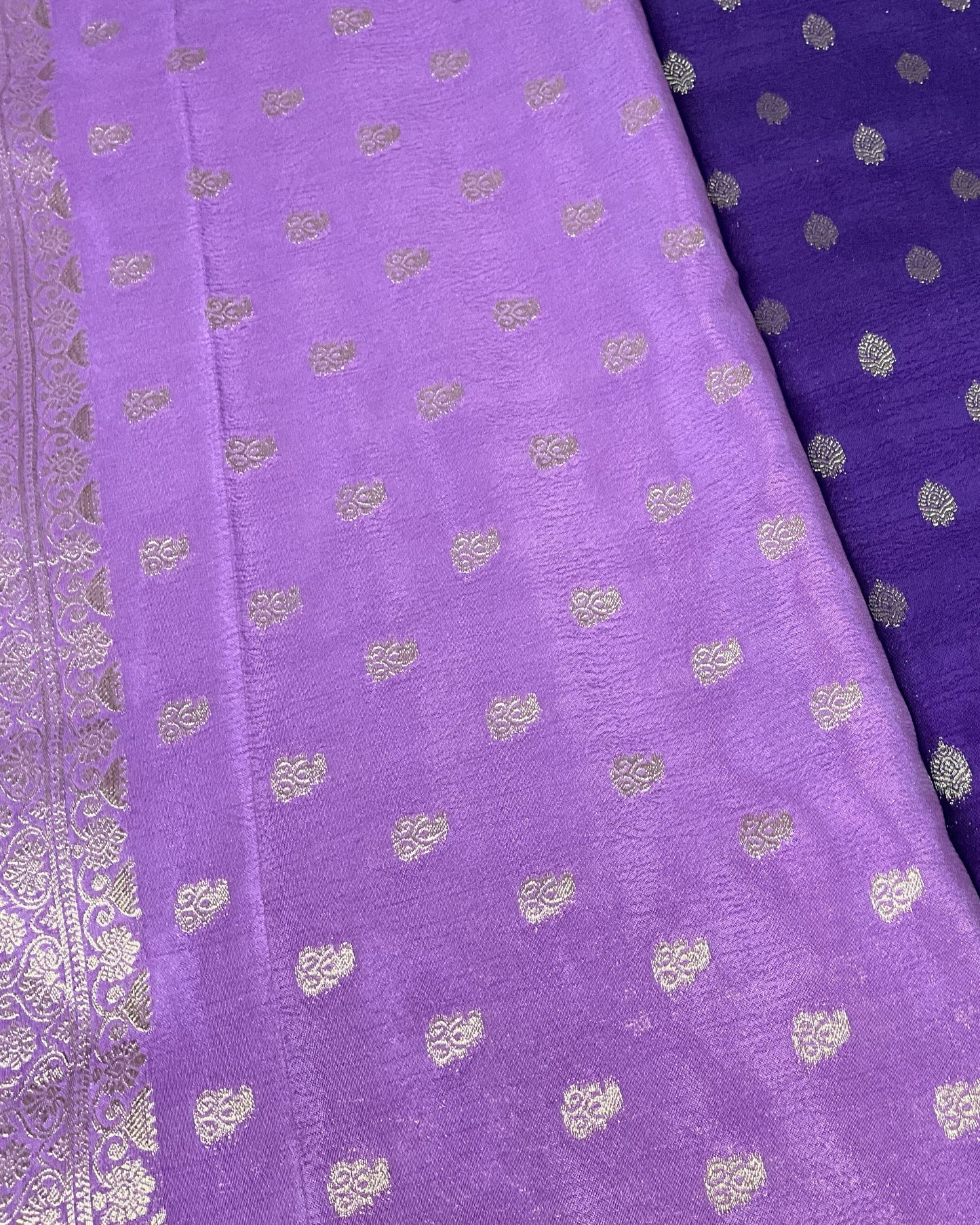 Royal Purple Semi Crepe SC001